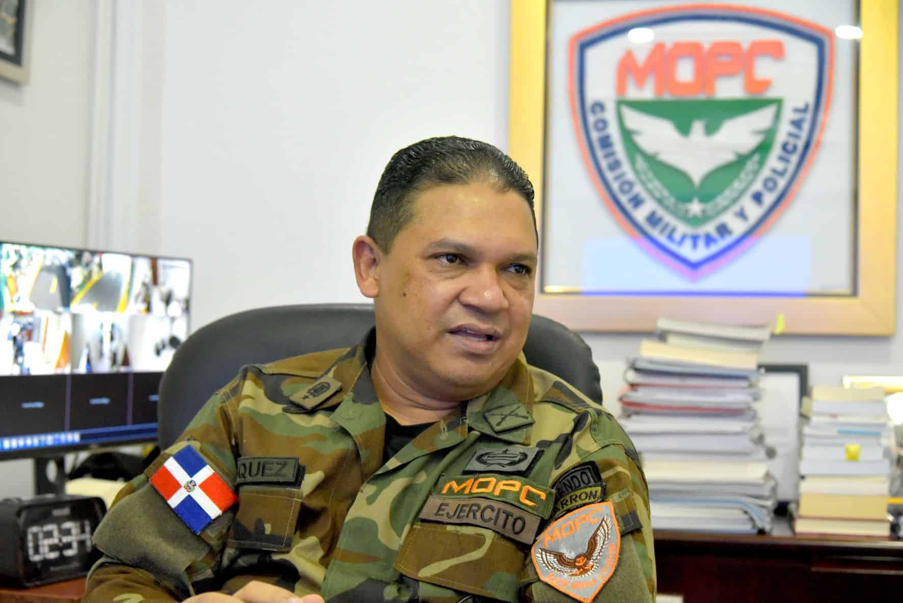 General Rafael Vásquez Espínola, directro de Comipol.