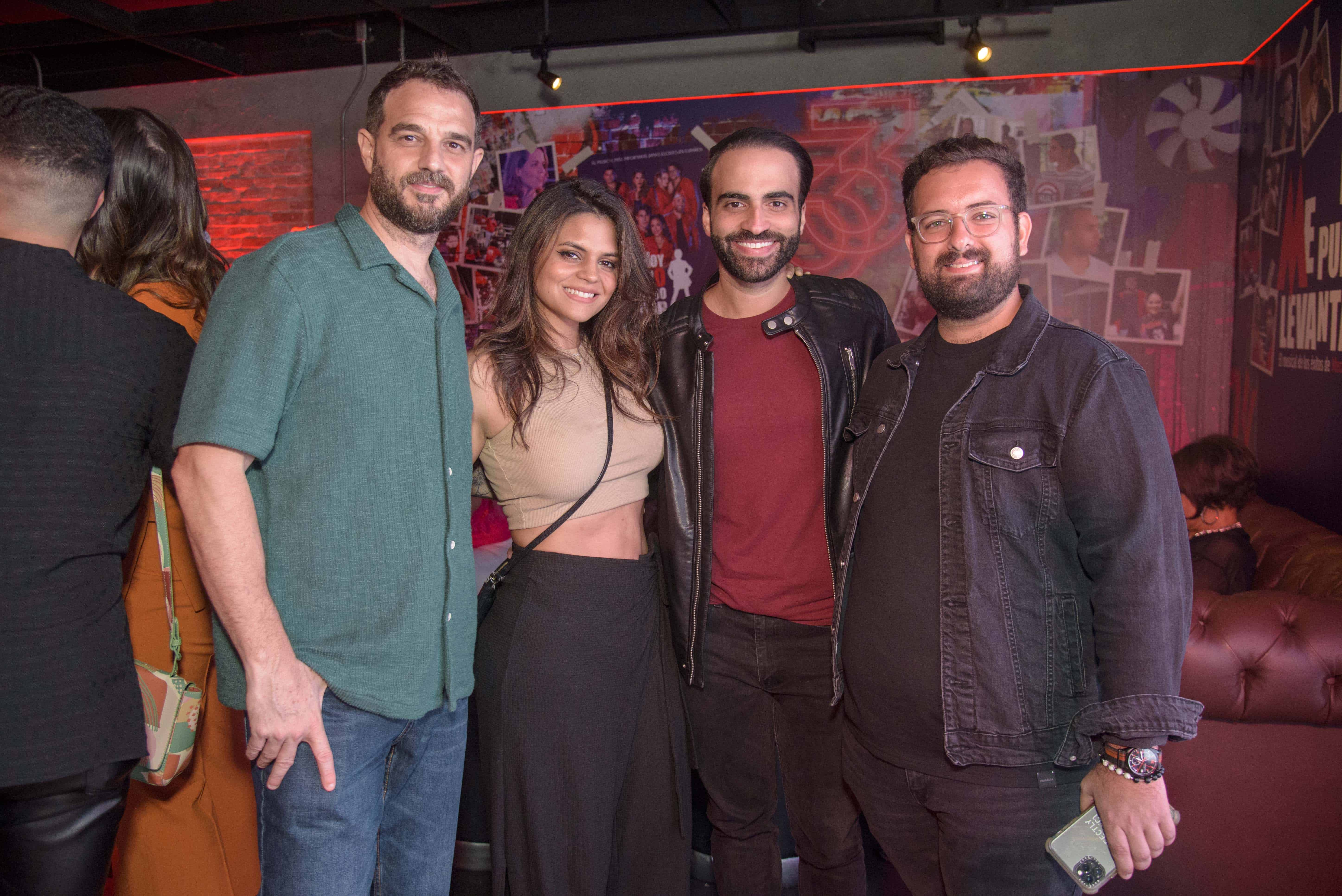 David Fernández, Techy Fatule, Luis Armando y Junior Basurto Lomba