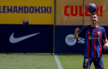 Lewandowski, orgulloso y consciente del desafío que le espera en el Barça