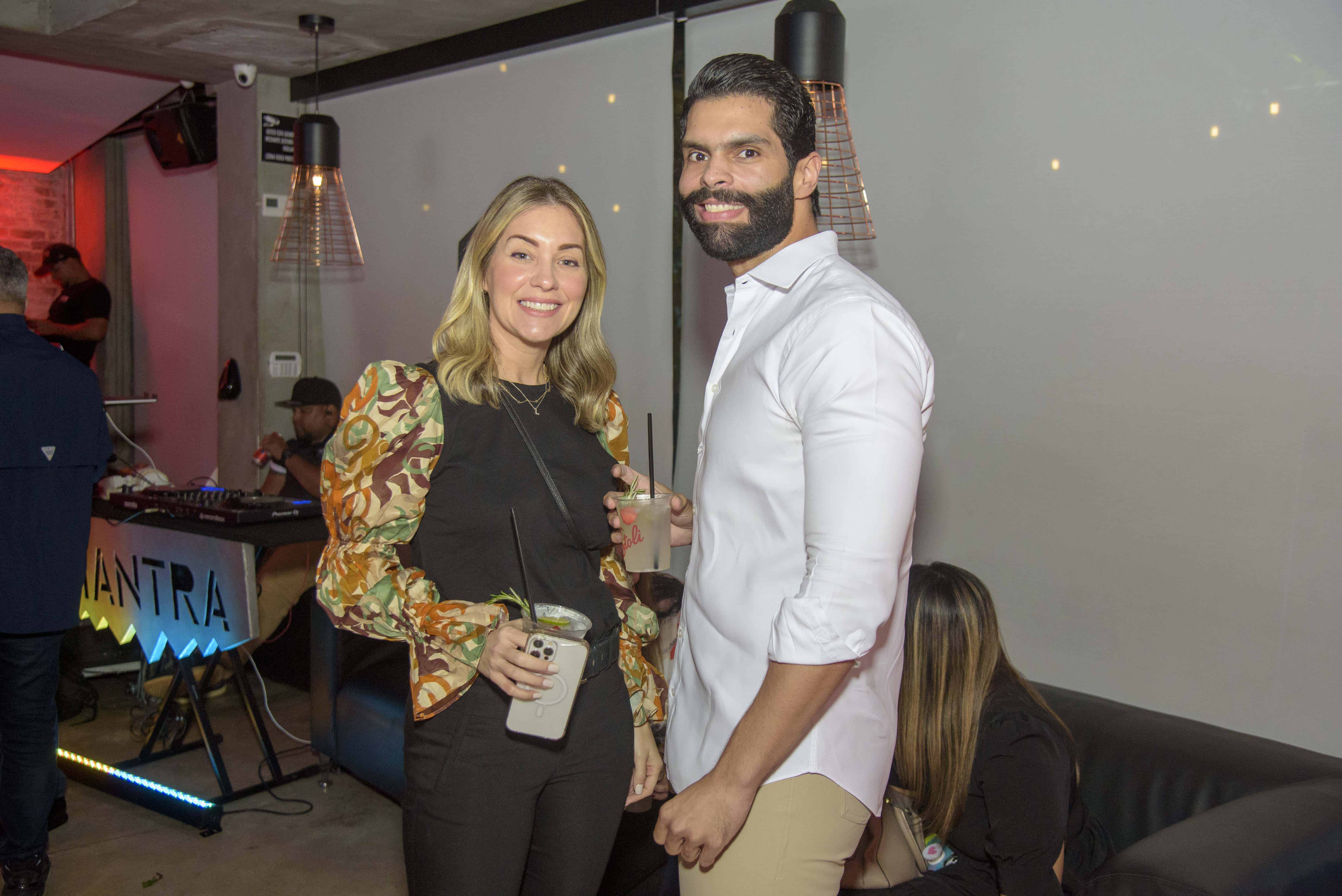 Lisa Guerrero y Andrés Aibar.