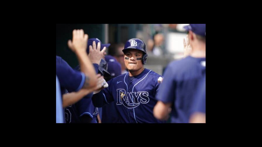 Rays anotan sus siete carreras en la 9na entrada frente a Tigres
