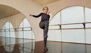 Jane Fonda vuelve a enfundarse las mallas deportivas para H&M