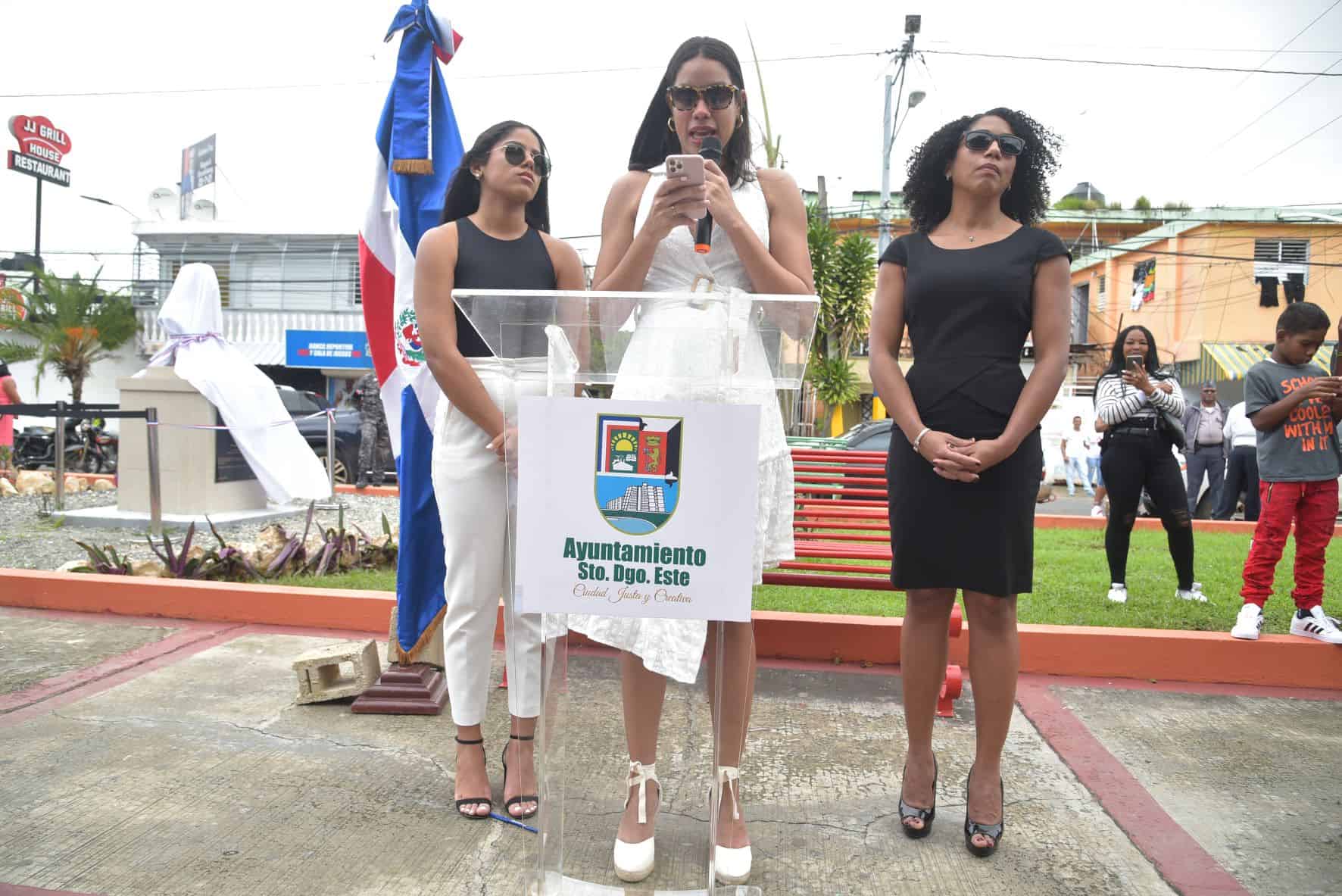 Familia del homenajeado