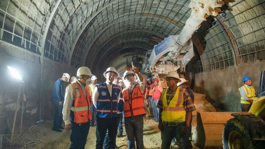 OPRET dice túnel del Metro hacia Los Alcarrizos ya sobrepasa los cien metros