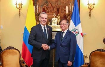 Abinader se reúne con Gustavo Petro e Iván Duque en Colombia