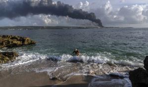 Colapsa segundo tanque petrolero durante grave incendio en Cuba