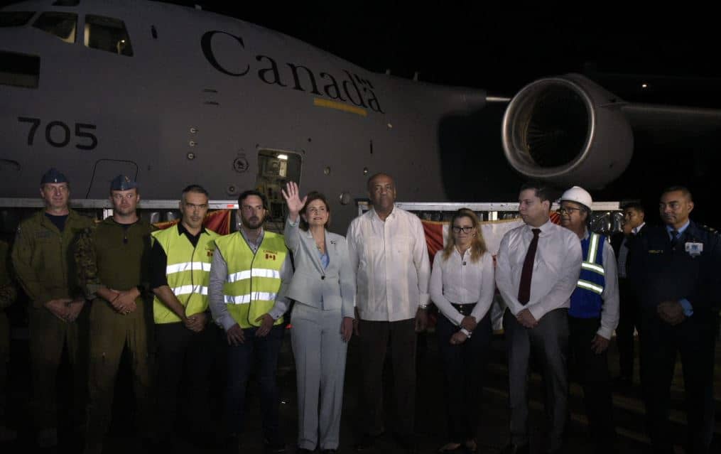 Raquel Peña encabezó el recibimiento de los equipos.&nbsp;