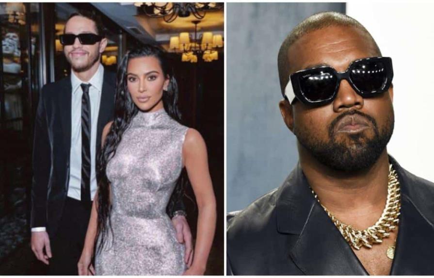 La polémica frase con la que Kanye West se burló de Pete Davidson tras ruptura de Kim Kardashian
