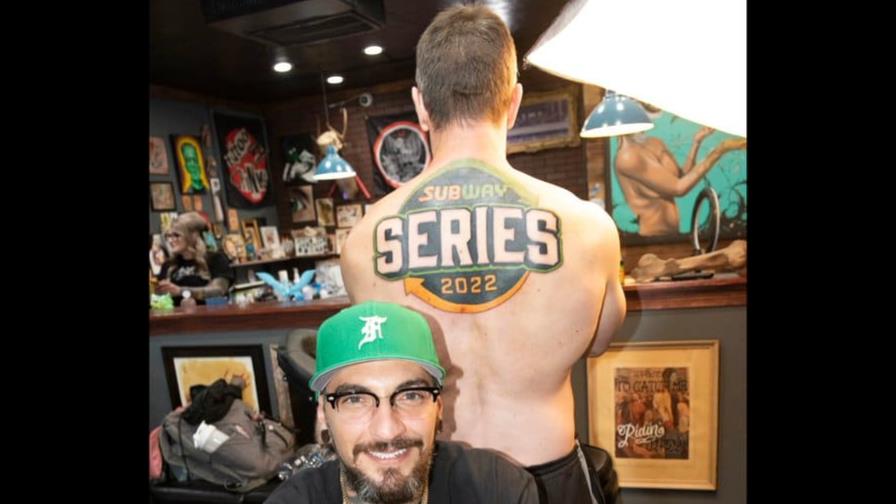 Se tatuó el logo de Subway: le dan sandwiches gratis de por vida Se tatuó el logo de Subway: le dan sandwiches gratis de por vida