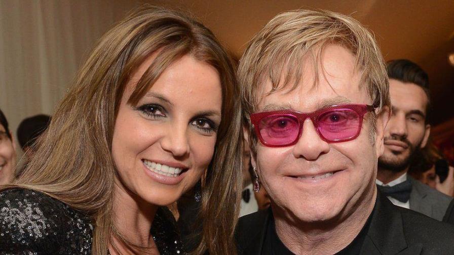 Elton John y Britney Spears unen talentos para componer un nuevo tema