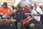 Presidente Luis Abinader destaca la valentía de mineros rescatados