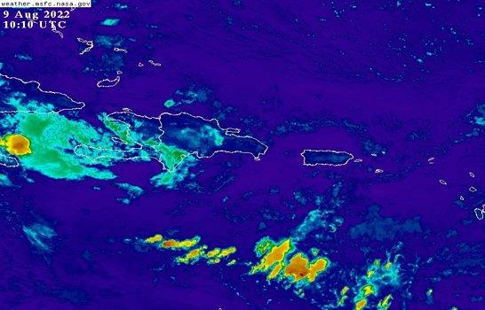 Onamet descontinúa alertas meteorológicas por disminución de lluvias
