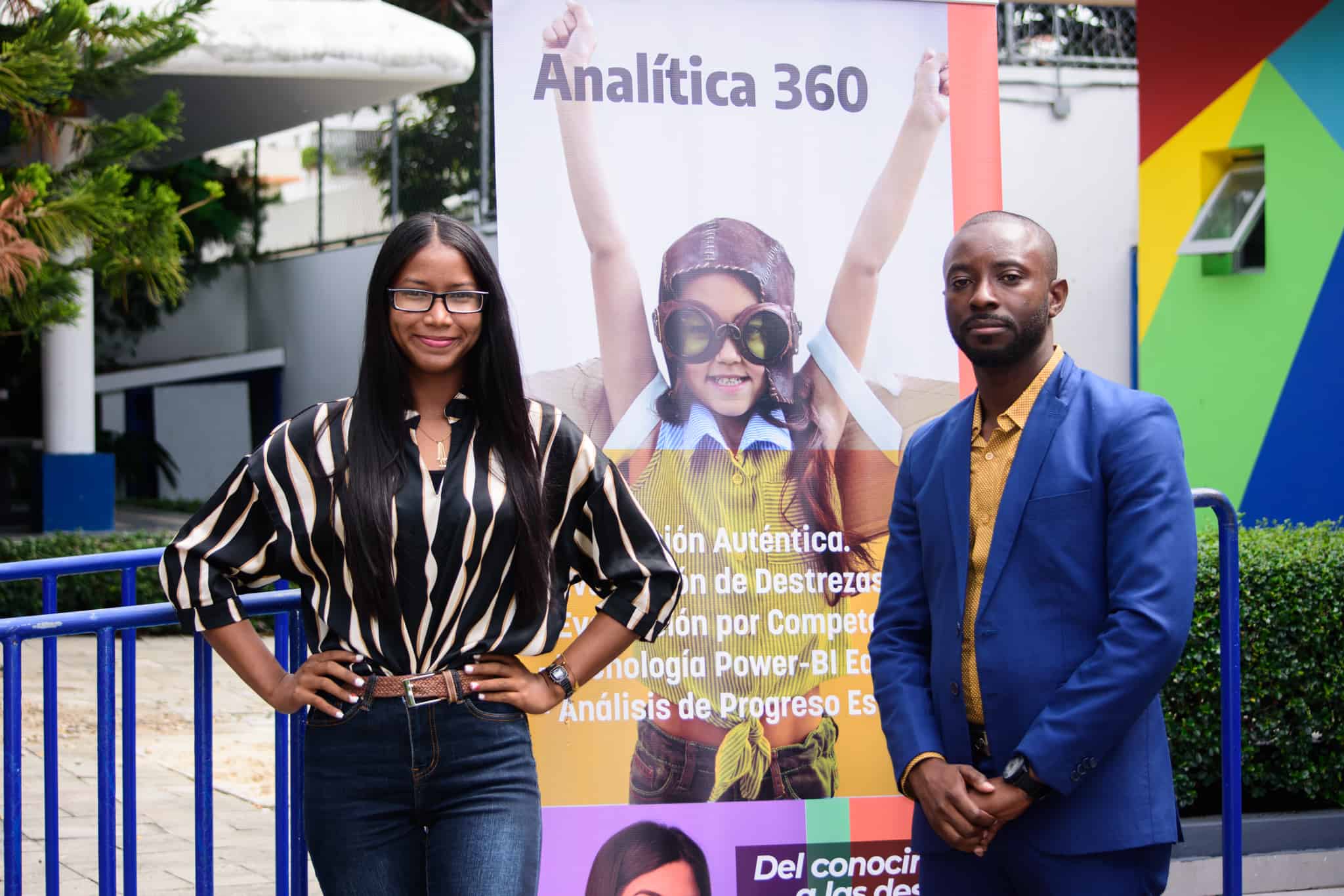 Isbel Vázquez y Louis Joseph.