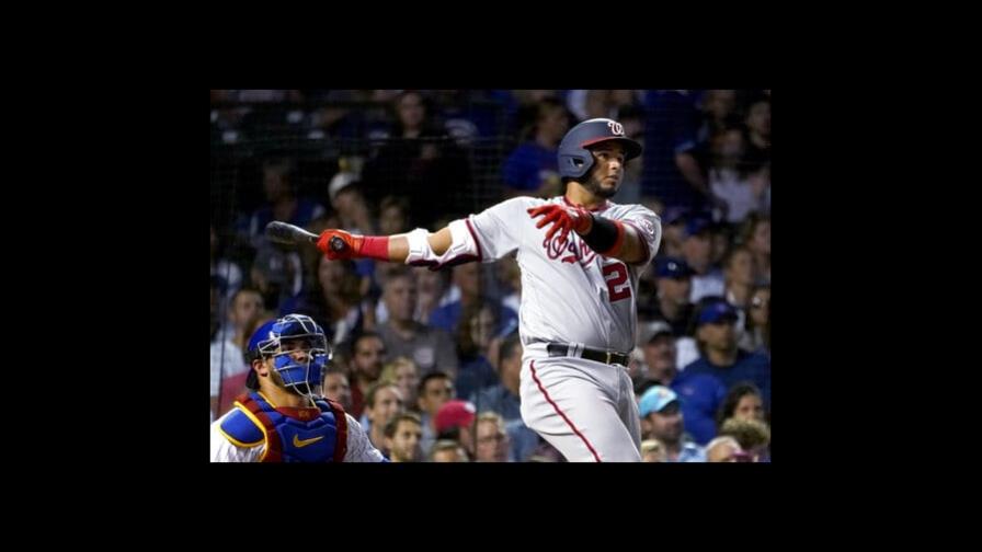 Meneses pega jonrón en la 8va; Nacionales vencen a Cachorros Meneses pega jonrón en la 8va; Nacionales vencen a Cachorros