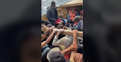 Hombre expone en TikTok su viaje en yola a Puerto Rico