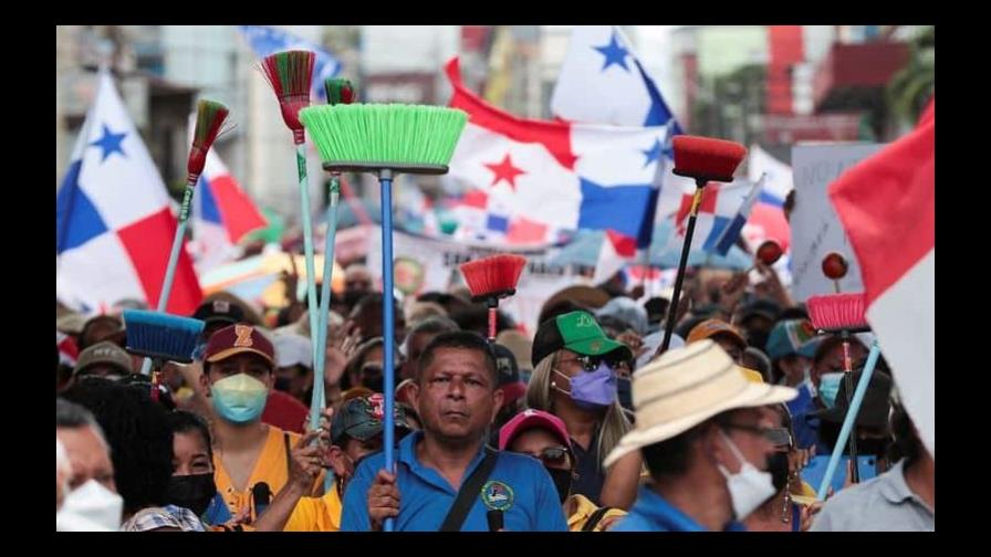 Se reactivan protestas en Panamá por alto costo de vida
