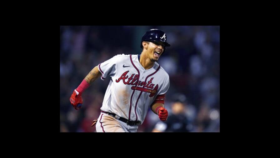 Grissom debuta con jonrón en triunfo de Bravos sobre Boston