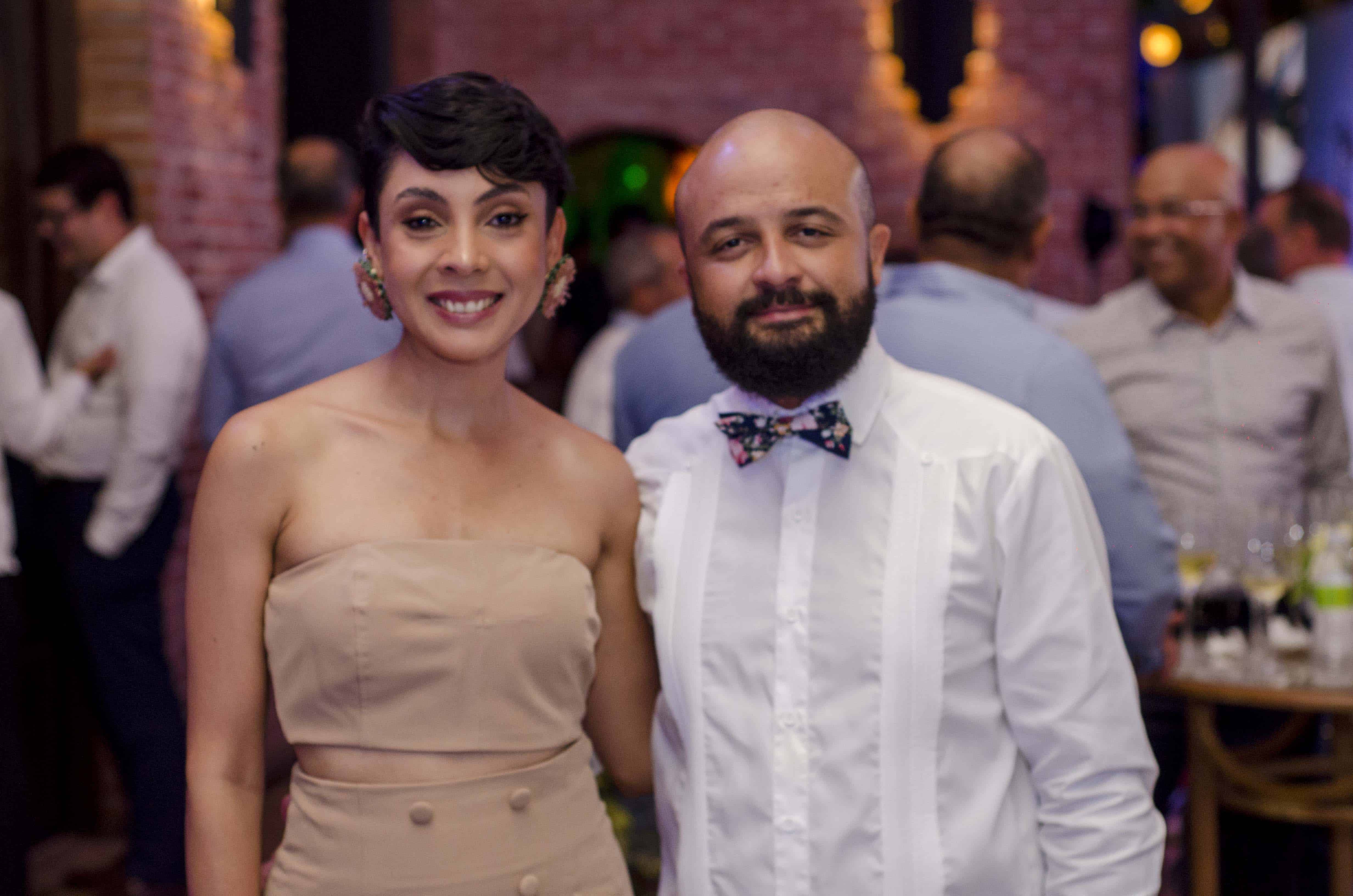 Carmelsy Confesor y Claudio D´Oleo.