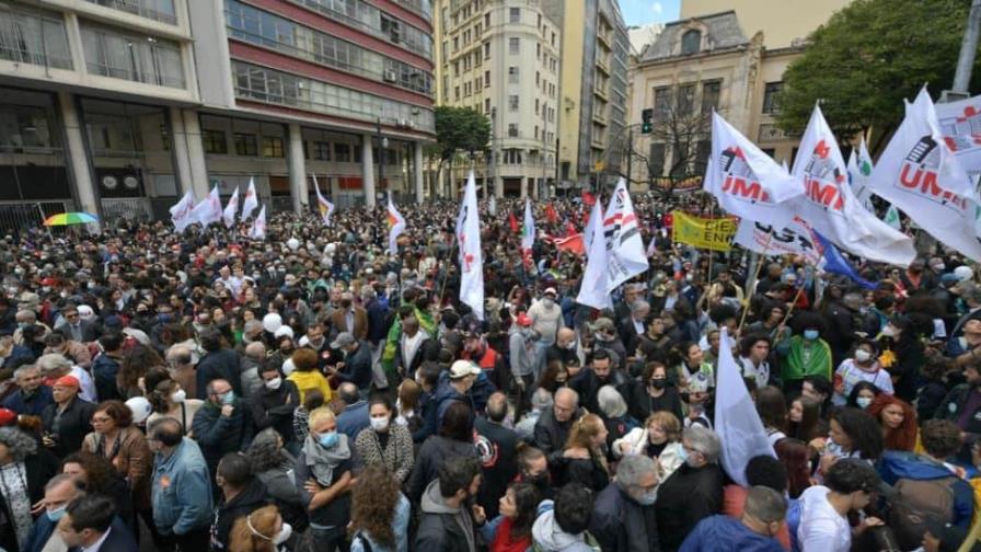 Actos en Brasil en defensa de la democracia, a semanas de las elecciones