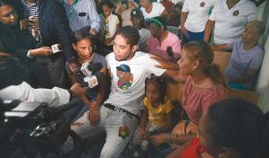 Fiesta en Los Martínez por el regreso de minero dominicano