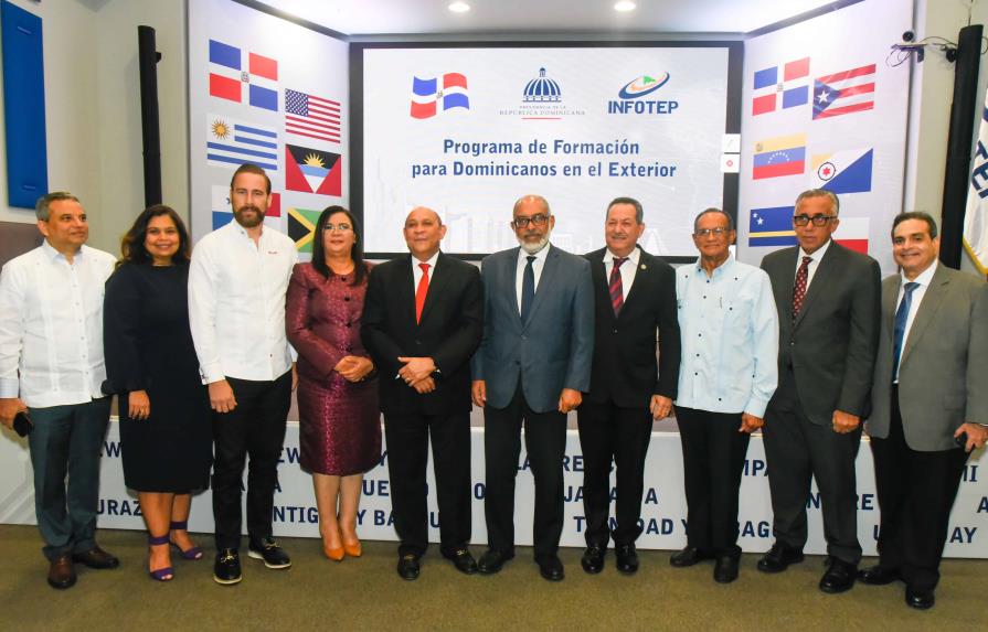Infotep lanza plan para capacitar a dominicanos residentes en el exterior