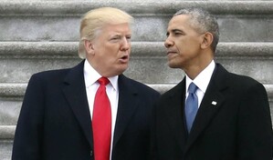 Trump y Obama coinciden en la campa&ntilde;a de las elecciones con m&iacute;tines en Ohio y Georgia