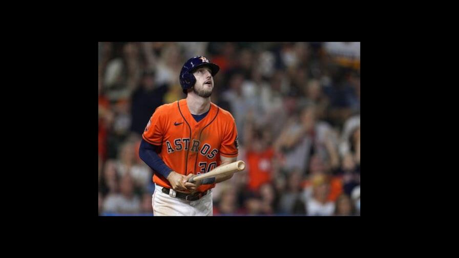 Grand slam de Kyle Tucker encamina a Astros a triunfo