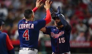 Celestino, Urshela y Mahle conducen a Mellizos a triunfo ante Angelinos