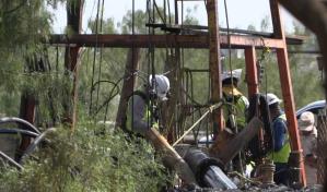 Hay condiciones para entrar a mina con 10 atrapados en M&eacute;xico