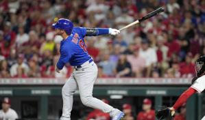 VIDEO | Happ lidera festival de jonrones; Cachorros vencen a Rojos
