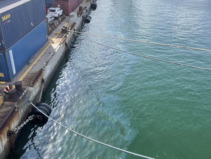 Continúa limpieza en aguas del puerto de Miami por derrame de combustible