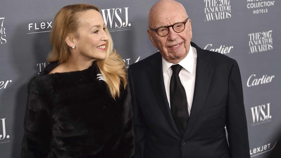Rupert Murdoch y la modelo Jerry Hall finalizan su divorcio Rupert Murdoch y la modelo Jerry Hall finalizan su divorcio
