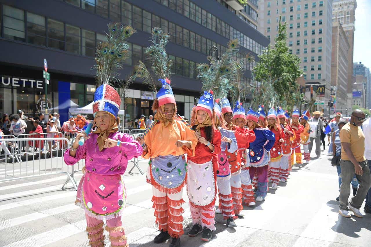 Celebración del Desfile Nacional Dominicano en NY.