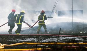 Buscan más restos óseos tras incendio petrolero en Cuba