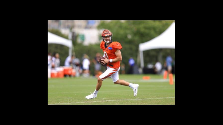 Burrow regresa a los entrenamientos con los Bengals