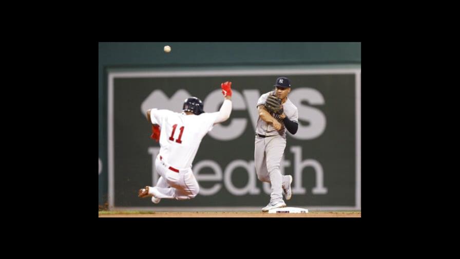 Devers jonronea en blanqueada de Boston a Yanquis; Wacha luce en regreso tras lesión