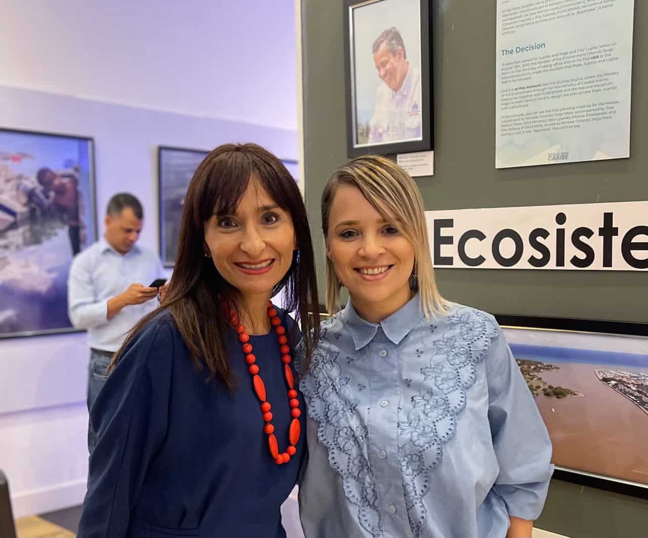 Rocío Sánchez y Rocío Rivera.