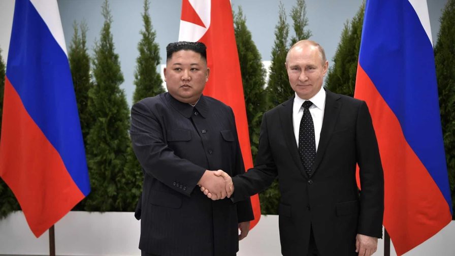 Kim Jong-un expresa a Putin su deseo de estrechar los lazos bilaterales