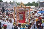 Autoridades y feligreses celebraron centenario de la coronación canónica de la Virgen de la Altagracia en Santo Domingo
