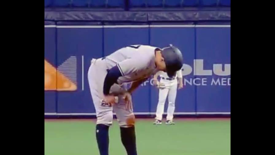 Giancarlo Stanton mejora de su lesión en el tendón Aquiles izquierdo Giancarlo Stanton mejora de su lesión en el tendón Aquiles izquierdo