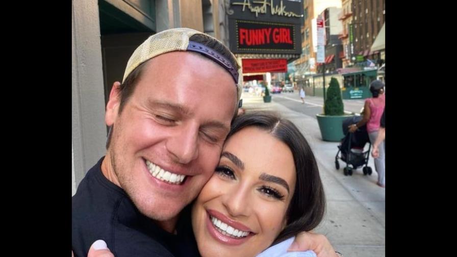Lea Michele recreó una foto de Glee y celebró su regreso a Broadway