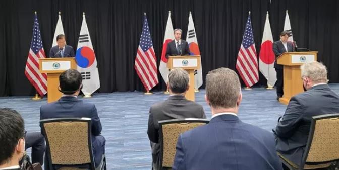 El Pentágono informa de que EEUU, Japón y Corea del Sur han participado en ejercicios de defensa antimisiles