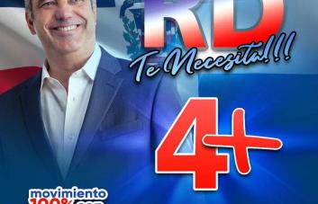 Policías municipales de Santiago retiran valla promovía reelección de Abinader