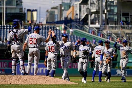 Sencillo de Gomes en el 7mo da triunfo a Cachorros ante Nats