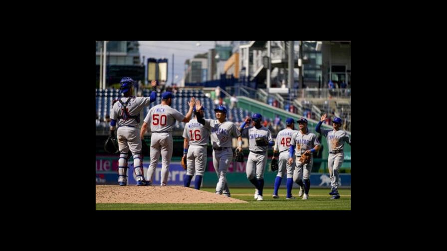 Sencillo de Gomes en el 7mo da triunfo a Cachorros ante Nats