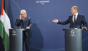 El presidente palestino elude disculparse por el ataque de Munich