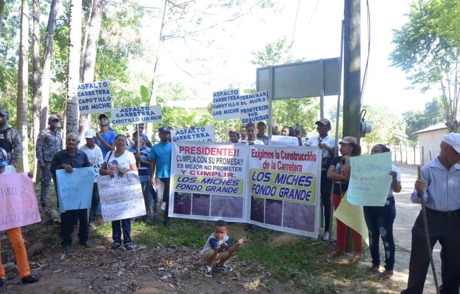 En Dajabón reclaman al presidente construcción de carretera Capotillo