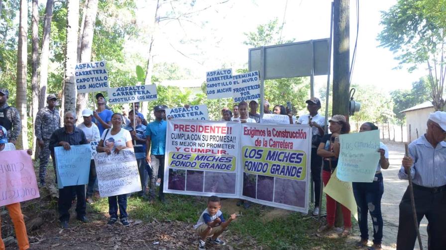 En Dajabón reclaman al presidente construcción de carretera Capotillo