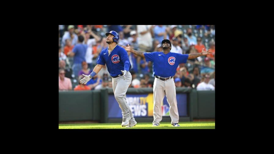 Contreras batea 2 jonrones; Cachorros superan a Orioles