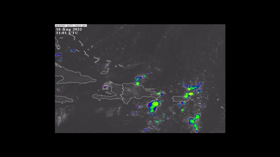 Onamet pronostica aguaceros en varias provincias por vaguada y mantiene 11 provincias en alerta